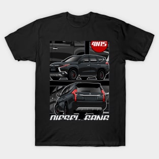 Black Pajero Diesel Gang T-Shirt